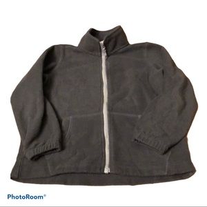 5/$15 Children’s Place gray fleece zipper jacket size Small